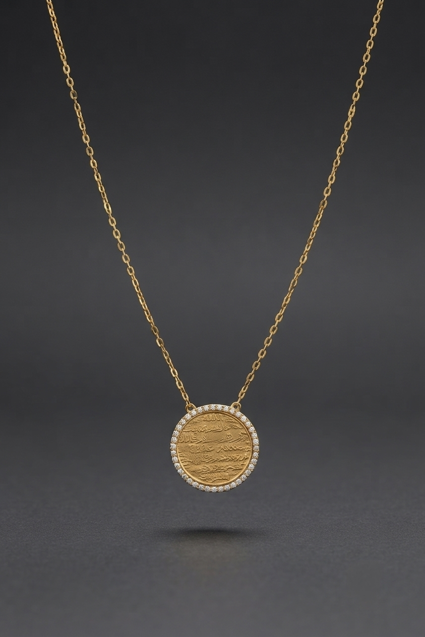 Elara Ruby Pendant Necklace