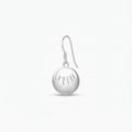 Silver Line Ear 09 - Sterling Silver Drop Earrings