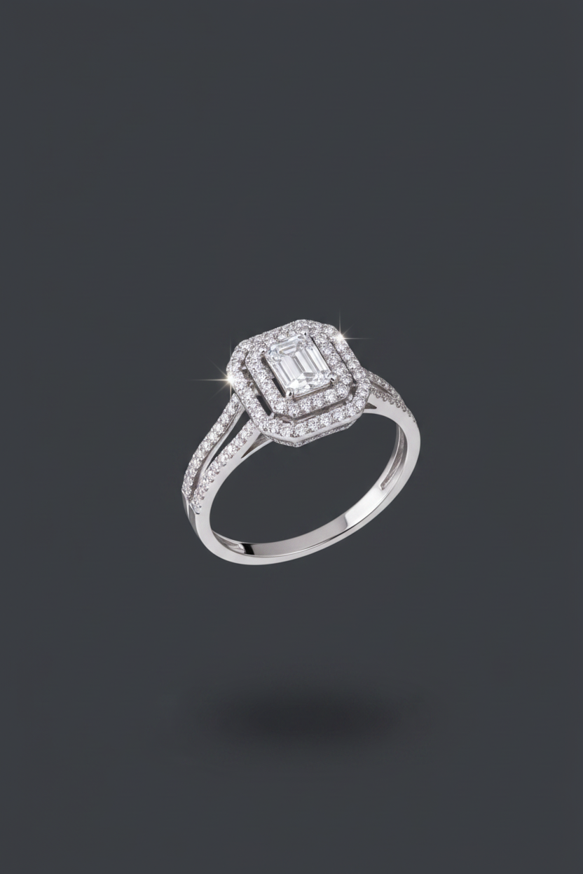 Zircon Square (03) Ring