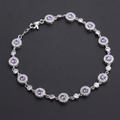 Violet Halo Bracelet