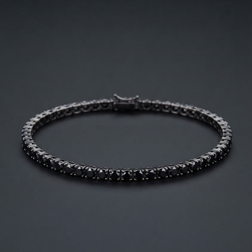 Onyx Tennis Bracelet