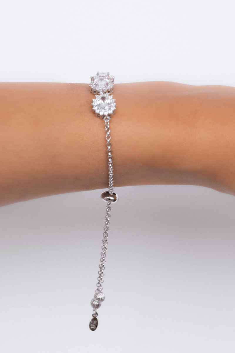 Cluster Bolo Bracelet