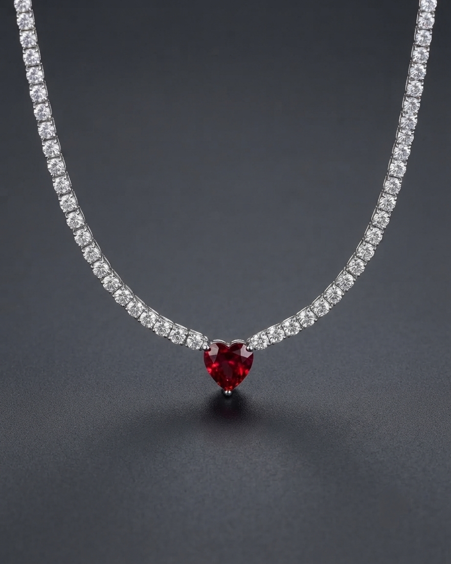 Valentina Ruby Necklace