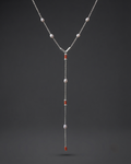 Coral Pearl Necklace