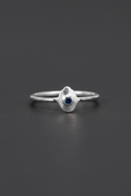 Zircon Hamsa Ring