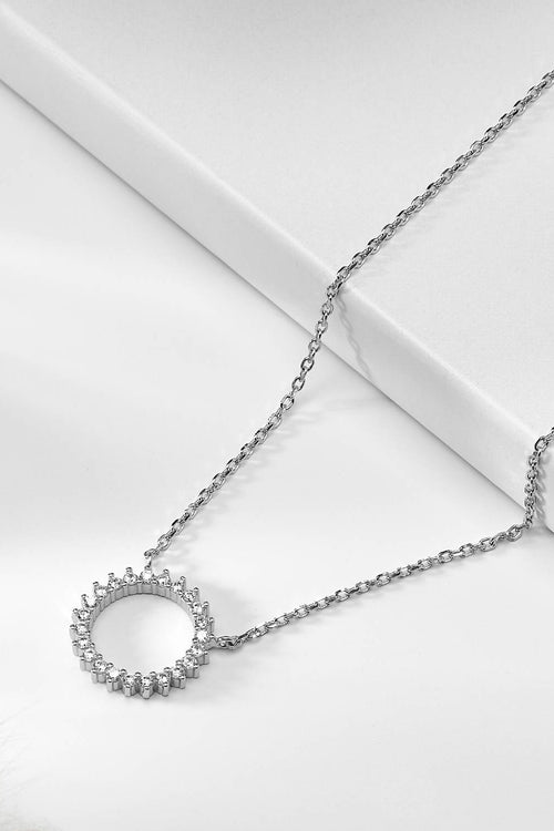Aveline Halo Necklace