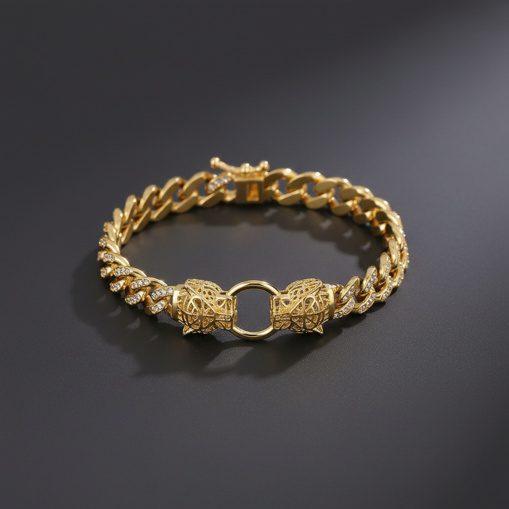 Wild Gold Bangle